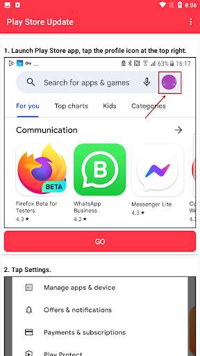 Play Store Update screenshot 6