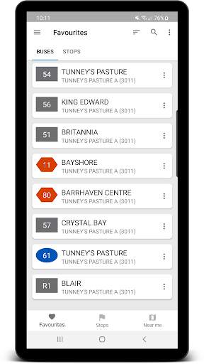Ottawa Transit: GPS Real-Time, Buses, Trains, Maps screenshot 9