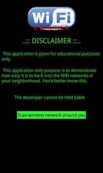 Fake Wifi Craker screenshot 1