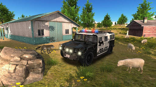 Police Car Driving Offroad screenshot 5