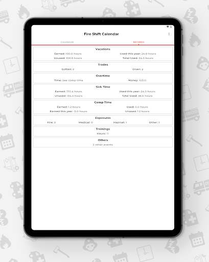Fire & EMS shift Calendar & Widget screenshot 8