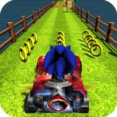 Sonic Chibi Car Racing Boom logo