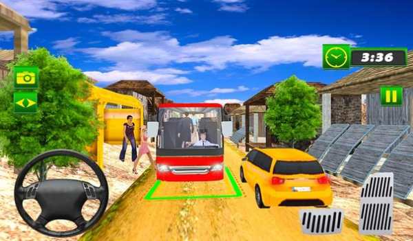 Passenger Bus Transport Driving Service screenshot 15