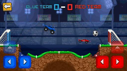 Pixel Cars. Soccer स्क्रीनशॉट 9