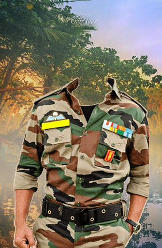 Army Photo Suit Editor screenshot 1