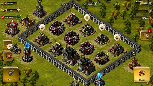Lands of War: magic empire games,clan RPG strategy screenshot 3