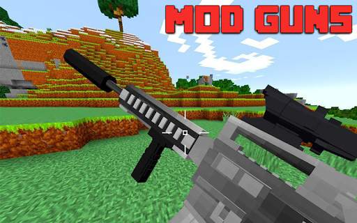 New Mod Guns : Minecraft PE screenshot 1