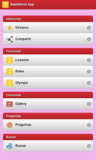 Badminton Formazione screenshot 1