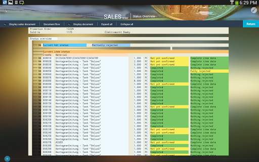 Liquid UI Client for SAP screenshot 18