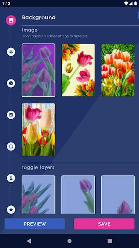 Tulips Spring Live Wallpaper screenshot 1