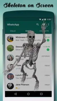 Skeleton Dance On Screen Prank screenshot 1