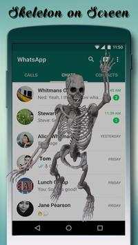 Skeleton Dance On Screen Prank screenshot 1