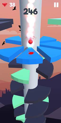 Jumplix: Helix Ball Bounce 3D screenshot 4