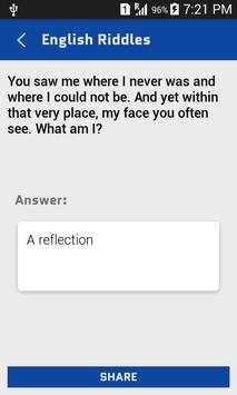 English Riddles screenshot 2