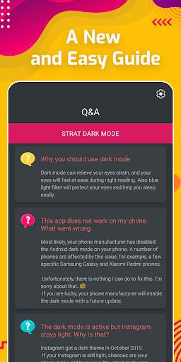 Dark Mode for Instagram screenshot 4
