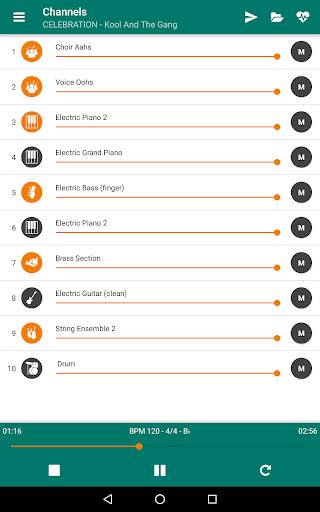 MIDI File Player скриншот 10