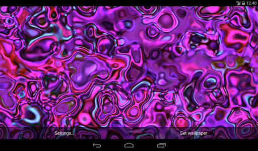 Plasma Flow Live Wallpaper screenshot 6