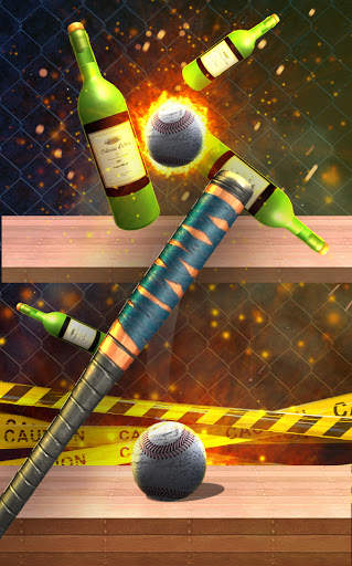 Knockdown Bottles Smash:Baseball hit & knock out 3 screenshot 1
