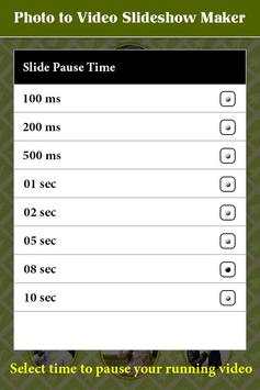Photo To Video Slideshow Maker screenshot 7