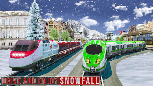 Euro Train Passenger Driving Simulator screenshot 3