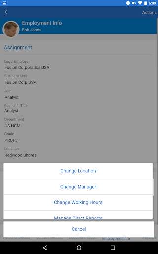 Oracle HCM Cloud screenshot 10