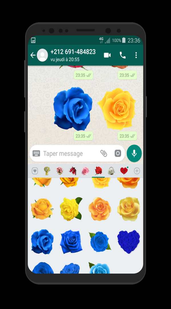 New WAStickerApps Roses  Flowers Stickers screenshot 3