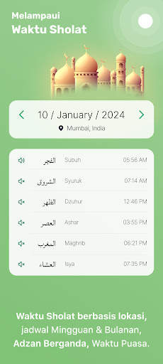 Islami Kalender & Waktu Sholat screenshot 2