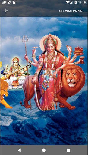 4D Durga Maa Live Wallpaper 3 تصوير الشاشة