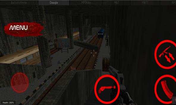 Metro Zombie Shooter screenshot 3