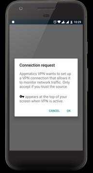 Appmatics VPN screenshot 2