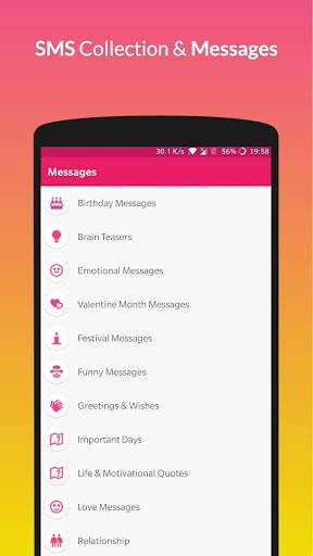 Love Messages Romantic SMS screenshot 6