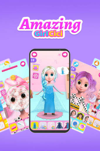 Princess makeup dress up, girl dress up game screenshot 2