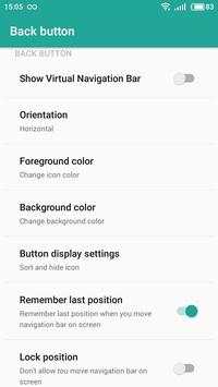 Back button скриншот 1