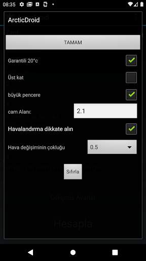 Klima gücü hesaplama screenshot 2