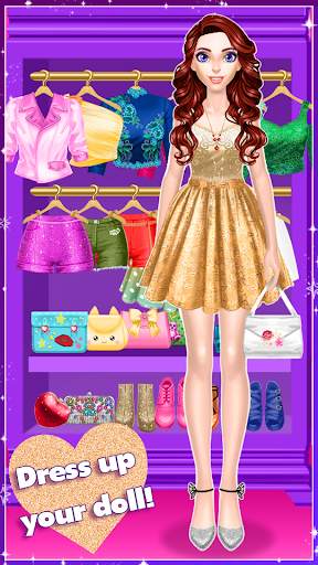 Dream Dolly Designer - Doll Game 1 تصوير الشاشة