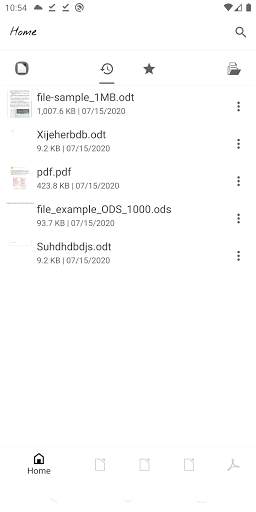 Open Office Viewer - ODF, PDF screenshot 1