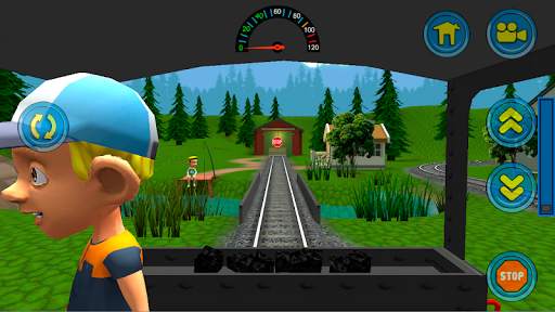 My First Toy Train, train simulator for kids screenshot 3