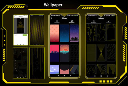 Futuristic Launcher - App lock, Hide App screenshot 6