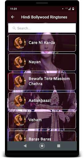 Hindi Bollywood Ringtone screenshot 3