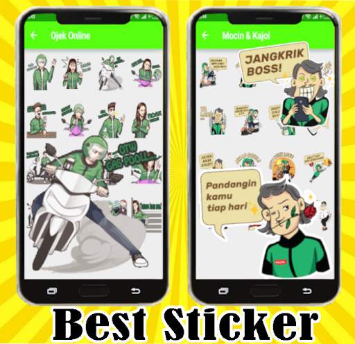 Sticker WA Ojek Online StickerApps WA Ojol Gratis screenshot 3