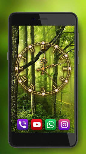 Forest Clock Live Wallpaper screenshot 5