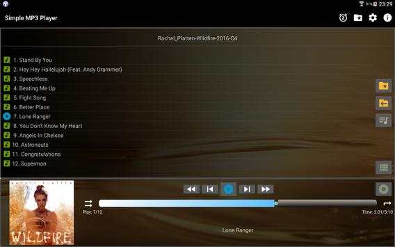Simple MP3 Music Folder Player screenshot 9
