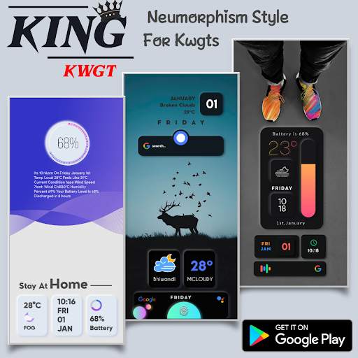 KinG KWGT скриншот 4