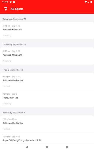 FloSports: Watch Live Sports screenshot 10