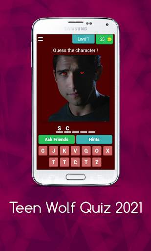 Teen Wolf Quiz 2021 screenshot 1