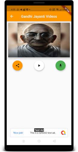 Gandhi Jayanti Video Status screenshot 4