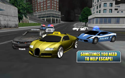 Crazy Driver Taxi Duty 3D screenshot 2