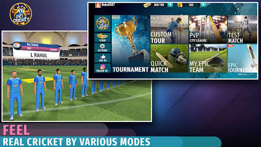 Epic Cricket - Big League Game 4 تصوير الشاشة