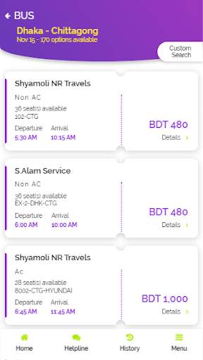 BDTICKETS screenshot 4