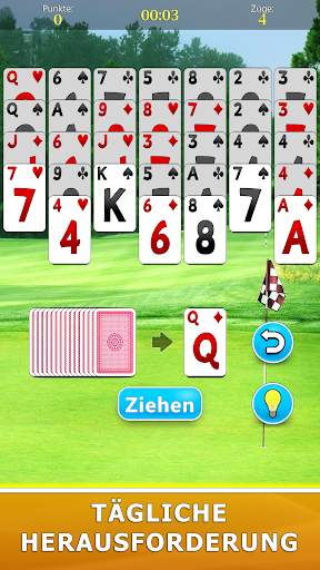 Golf Solitär Kartenspiel screenshot 21